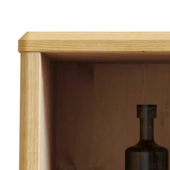 Wohnen Kiefernholz Doppelbett gebeizt geölt - Sotrigo