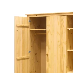 Kiefernholz Kleiderschrank massiv - Nastonia^Wohnen Online