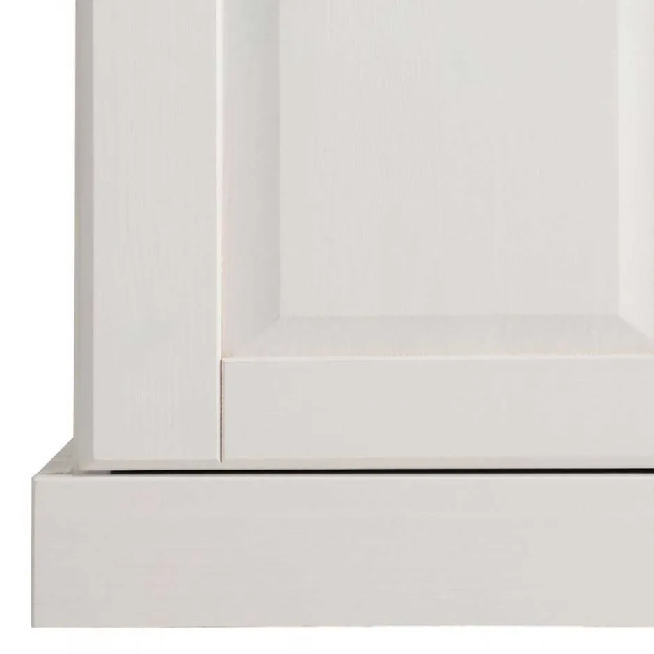 Wohnen Kiefernholz Sekretär in Weiß gewachst - Aritina