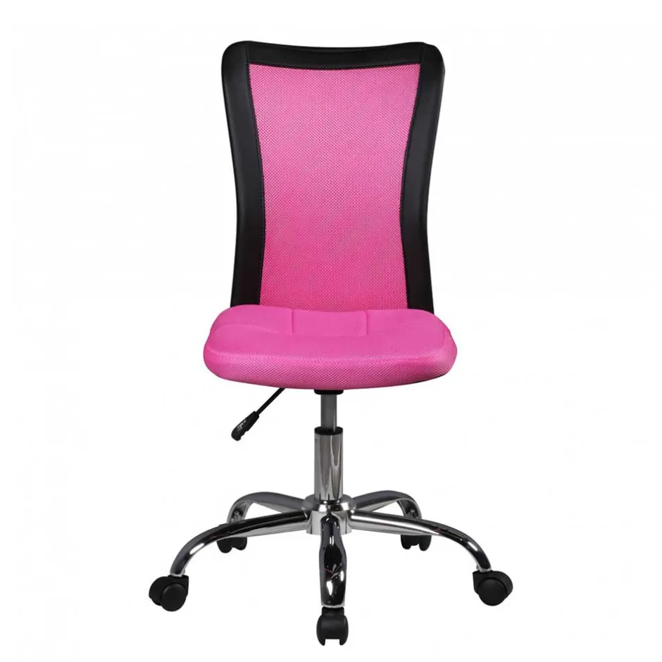 Kinder Drehstuhl in Pink & Schwarz - Rai^Wohnen Best