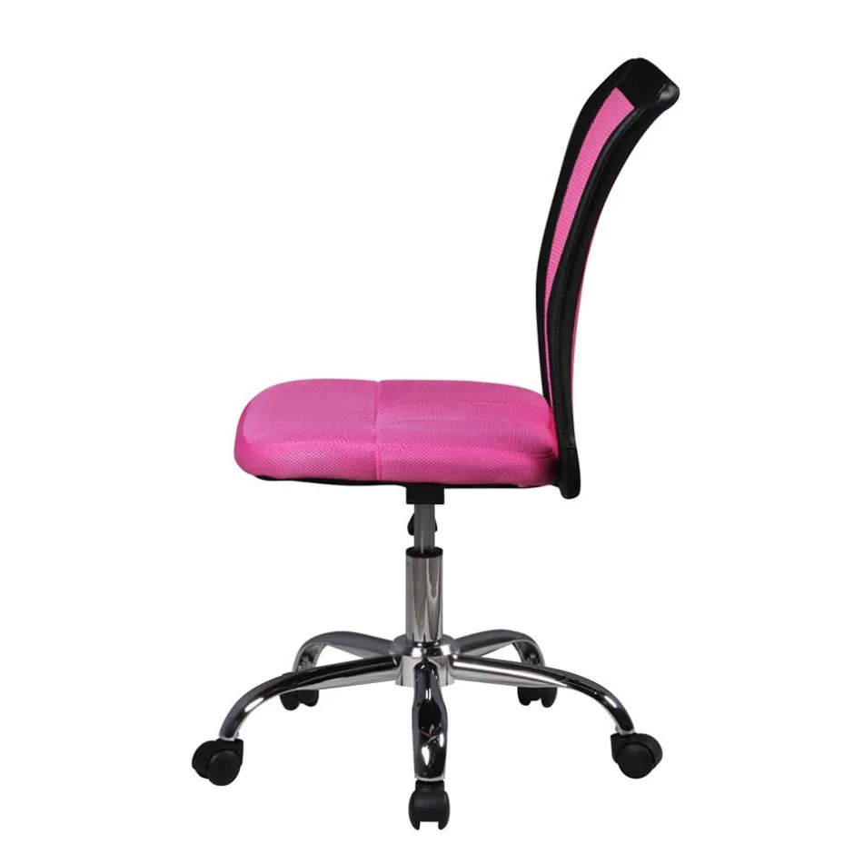 Kinder Drehstuhl in Pink & Schwarz - Rai^Wohnen Best