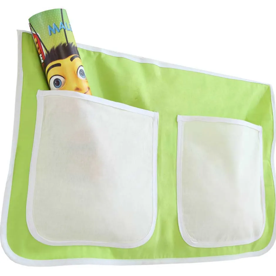 Kinder Wohnen Kinder Etagenbett mit Rutsche & Stoffset - Sivarin