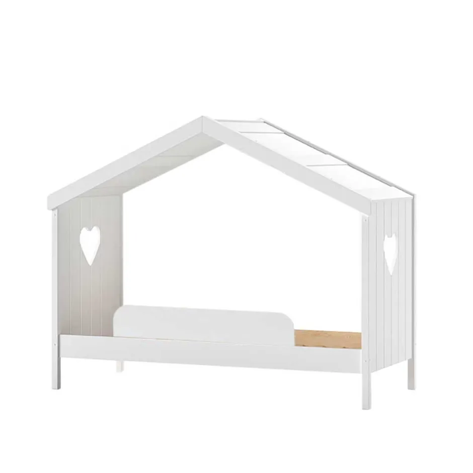 Kinder Wohnen Kinder Hausbett in Weiß - Grandory