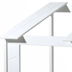 Kinder Wohnen Kinder Hausbett in Weiß lackiert - Actina