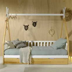 Kinder Wohnen Kinder Kojenbett mit Zelt Himmel - Toscana