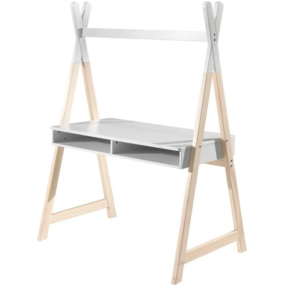Kinder Schreibtisch im Zelt Design - Calmaro^Wohnen Clearance