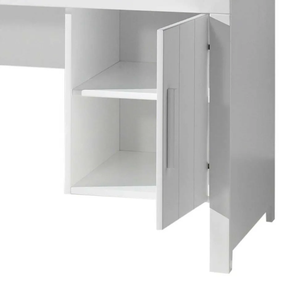 Kinder Schreibtisch und Regal Set - Ellen (zweiteilig)^Wohnen New