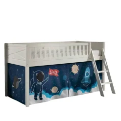 Kinder-Hochbett Astronaut in Weiß - Natalea^Wohnen Clearance
