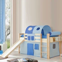 Kinderhochbett Lalverma mit Rutsche^Wohnen Outlet