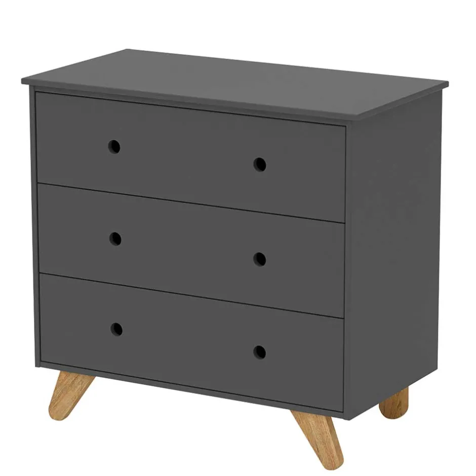 Kinder Wohnen Kinderzimmer Kommode im Skandi Stil - Istiane