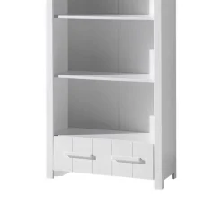 Kinder Wohnen Kinderzimmer Kompletteinrichtung in Weiß - Ellen (fünfteilig)