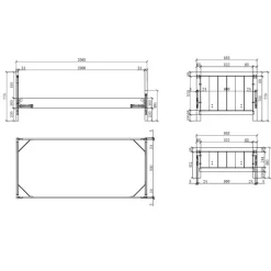 Kinder Wohnen Kinderzimmer Kompletteinrichtung in Weiß - Ellen (fünfteilig)