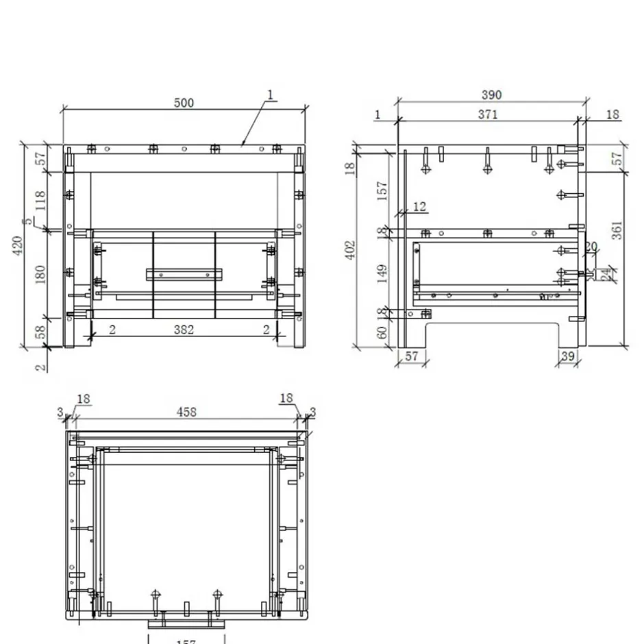 Kinder Wohnen Kinderzimmer Kompletteinrichtung in Weiß - Ellen (fünfteilig)