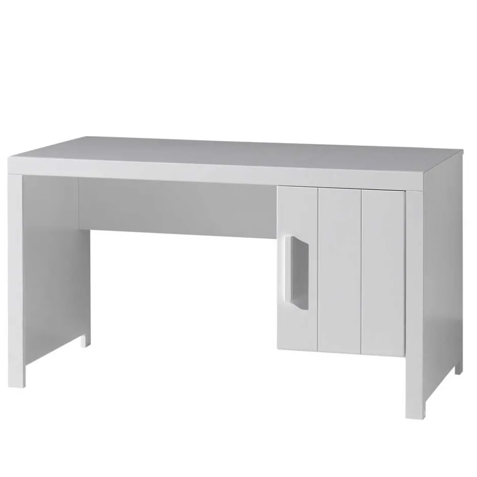 Kinder Wohnen Kinderzimmer Kompletteinrichtung in Weiß - Ellen (fünfteilig)