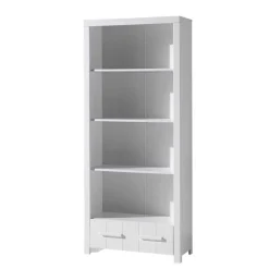 Kinder Wohnen Kinderzimmer Kompletteinrichtung in Weiß - Ellen (fünfteilig)