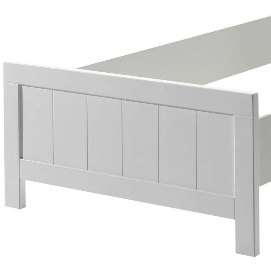 Kinder Wohnen Kinderzimmer Kompletteinrichtung in Weiß - Ellen (fünfteilig)