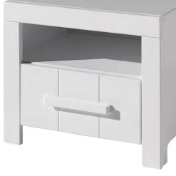Kinderzimmer Nachtkommode in Weiß - Ellen^Wohnen Hot