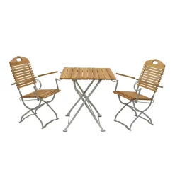 Klappbare Biergartenmöbel für 2 Personen - Maylin (dreiteilig)^Wohnen Online