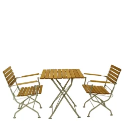 Klappbare Gartengruppe aus Robinie - Valdiza (dreiteilig)^Wohnen Best