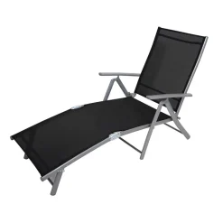 Klappbare Gartenliege Ziadovas mit Kunststoff Gewebe^Wohnen New