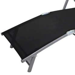 Klappbare Gartenliege Ziadovas mit Kunststoff Gewebe^Wohnen New