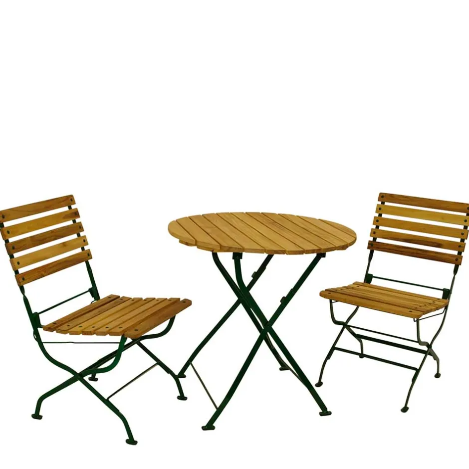 Klappbare Gartenmöbel aus Robinie - Capua (dreiteilig)^Wohnen Best