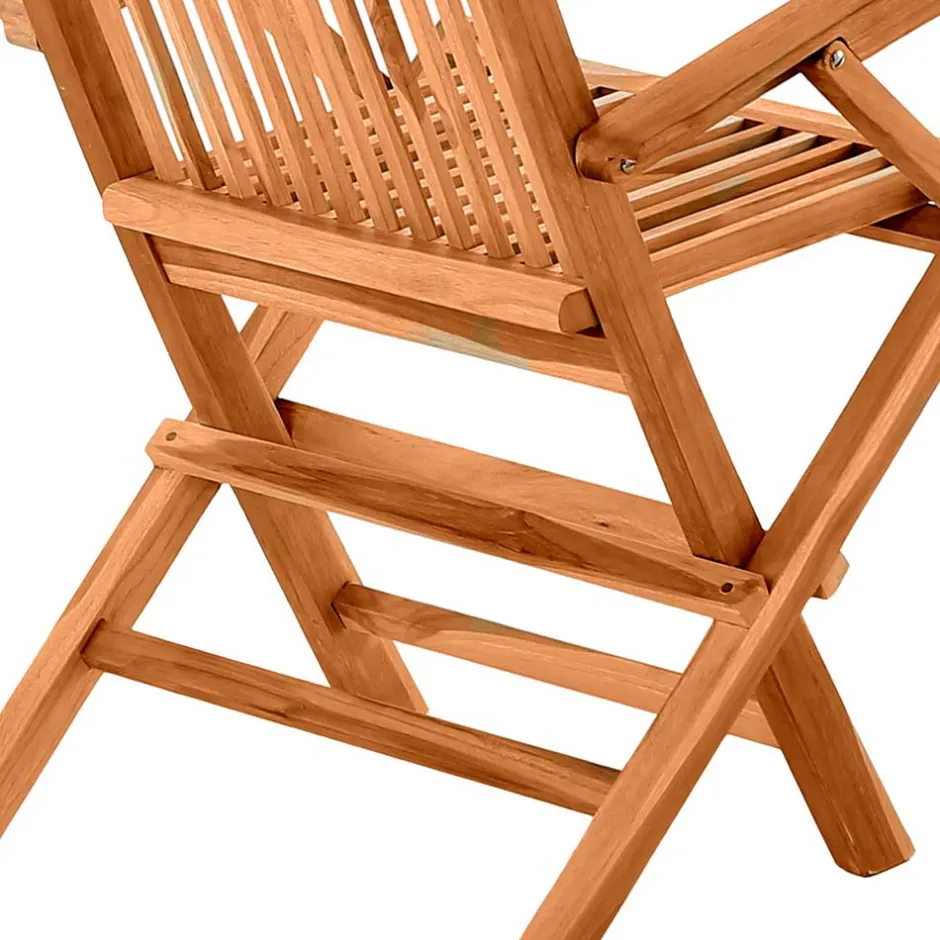 Klappbarer Garten Holzstuhl mit Armlehnen - Klahuma (2er Set)^Wohnen Online