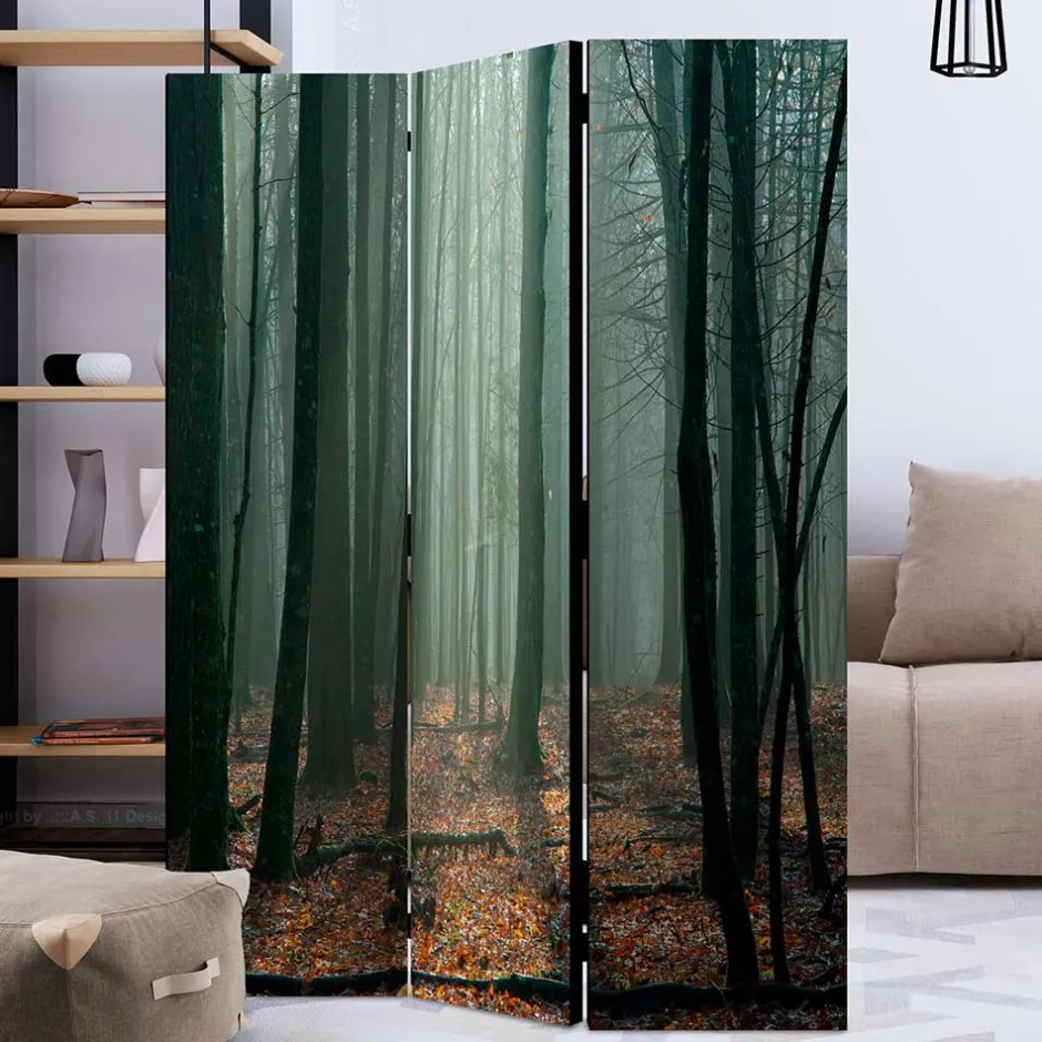 Klappbarer Paravent Herbstwald Fotodruck - Stacie^Wohnen Clearance