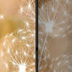 Klappbarer Paravent mit Pusteblumen - Ansonka^Wohnen