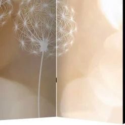 Klappbarer Paravent mit Pusteblumen - Ansonka^Wohnen