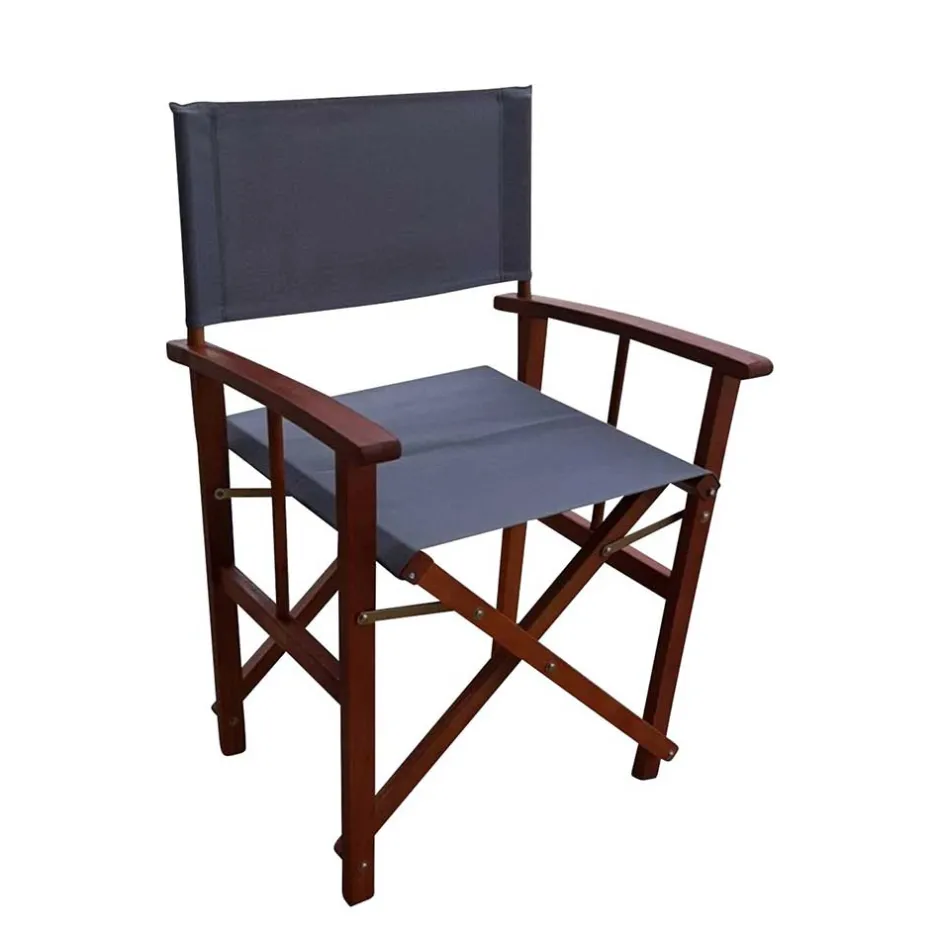 Klappbarer Regiestuhl aus Eukalyptusholz - Azzurian^Wohnen Best