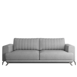 Klappcouch in Hellgrau Chenille - Jakery^Wohnen New