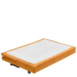Wohnen Klappcouch in Ocker mit Eiche - Lyra