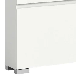 Wohnen 3-Klappen-Schuhschrank in Weiß - Dany