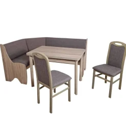 Wohnen Klassische Eckbankgruppe Set - Janni (vierteilig)