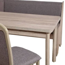 Wohnen Klassische Eckbankgruppe Set - Janni (vierteilig)