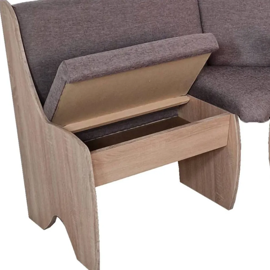 Wohnen Klassische Eckbankgruppe Set - Janni (vierteilig)