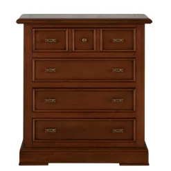 Wohnen Klassische Kommode in Walnuss Braun - Istefanio