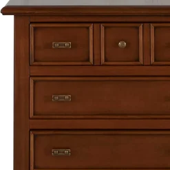 Wohnen Klassische Kommode in Walnuss Braun - Istefanio