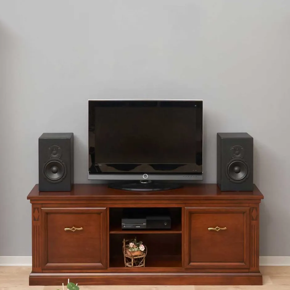 Klassische Wohnzimmer Wohnwand Set - Sienna (dreiteilig)^Wohnen Hot