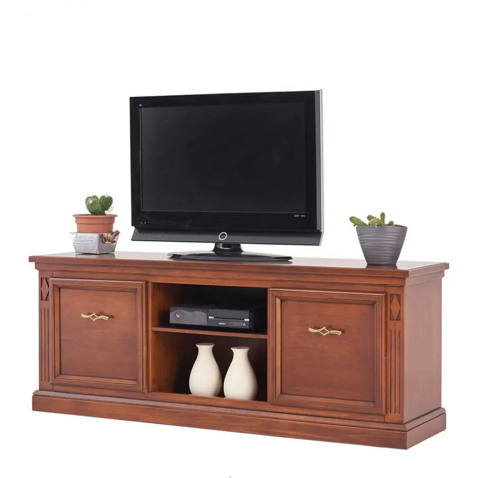 Klassische Wohnzimmer Wohnwand Set - Sienna (dreiteilig)^Wohnen Hot