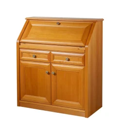 Wohnen Klassischer Schreibschrank in Kirschbaum - Valbera