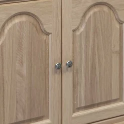 Wohnen Klassischer Schreibschrank Sekretär aus Eiche - Hamptony