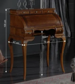 Klassischer Sekretär in Nussbaumfarben - Motiz^Wohnen Online