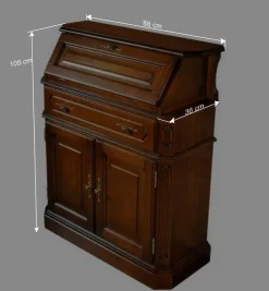 Klassischer Sekretär in Nussbaum - Uno^Wohnen Outlet