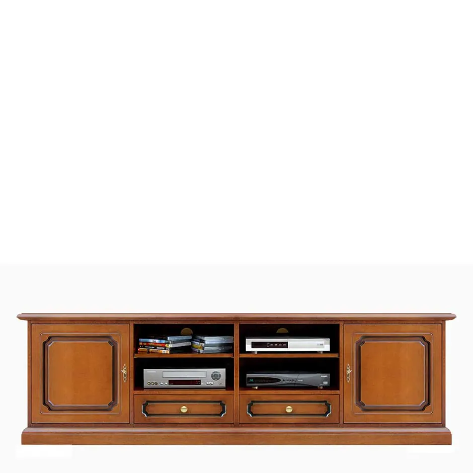 Klassischer TV Unterschrank 201 cm breit - Kimms^Wohnen New