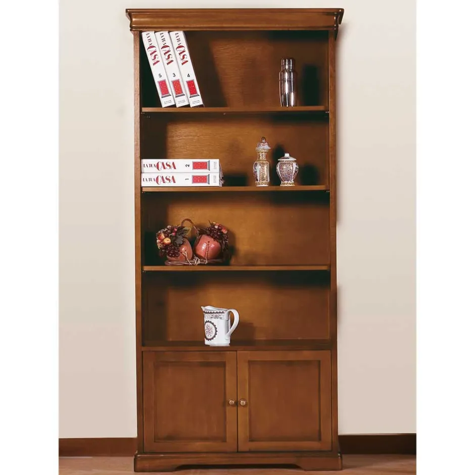 Wohnen Klassisches Bücherregal 85x179x32 cm - Lemerzi