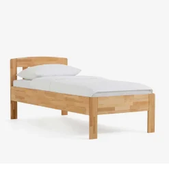 Klassisches Holzbett Seriacus mit Kopfteil halboffen^Wohnen Outlet