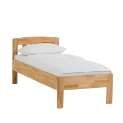 Klassisches Holzbett Seriacus mit Kopfteil halboffen^Wohnen Outlet