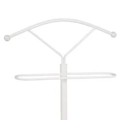 Herren Wohnen Kleiderbutler Chasmarin in Weiß Stahl